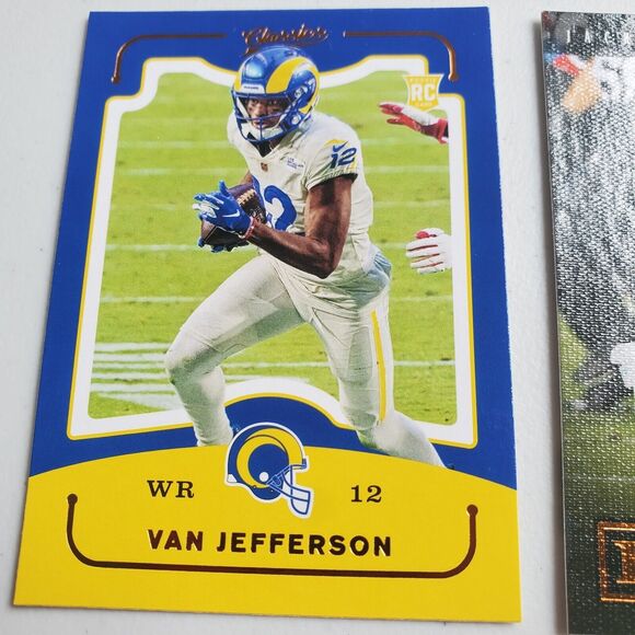 Football Cards Lot Of 12 NM 2019 2020 2021 Panini 2000 Fleer w Refractors & RC - Picture 10 of 13
